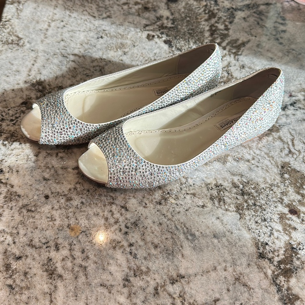 Benjamin Adams London bridal shoes.